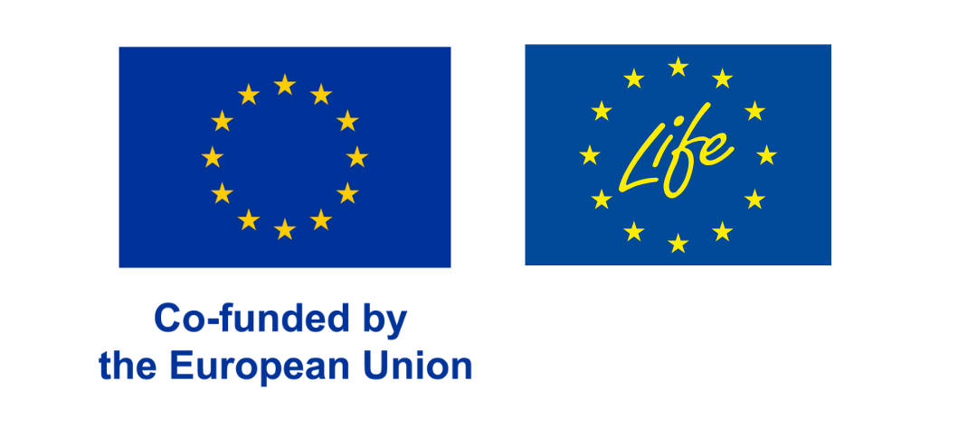 LIFE + EU logo co-funded