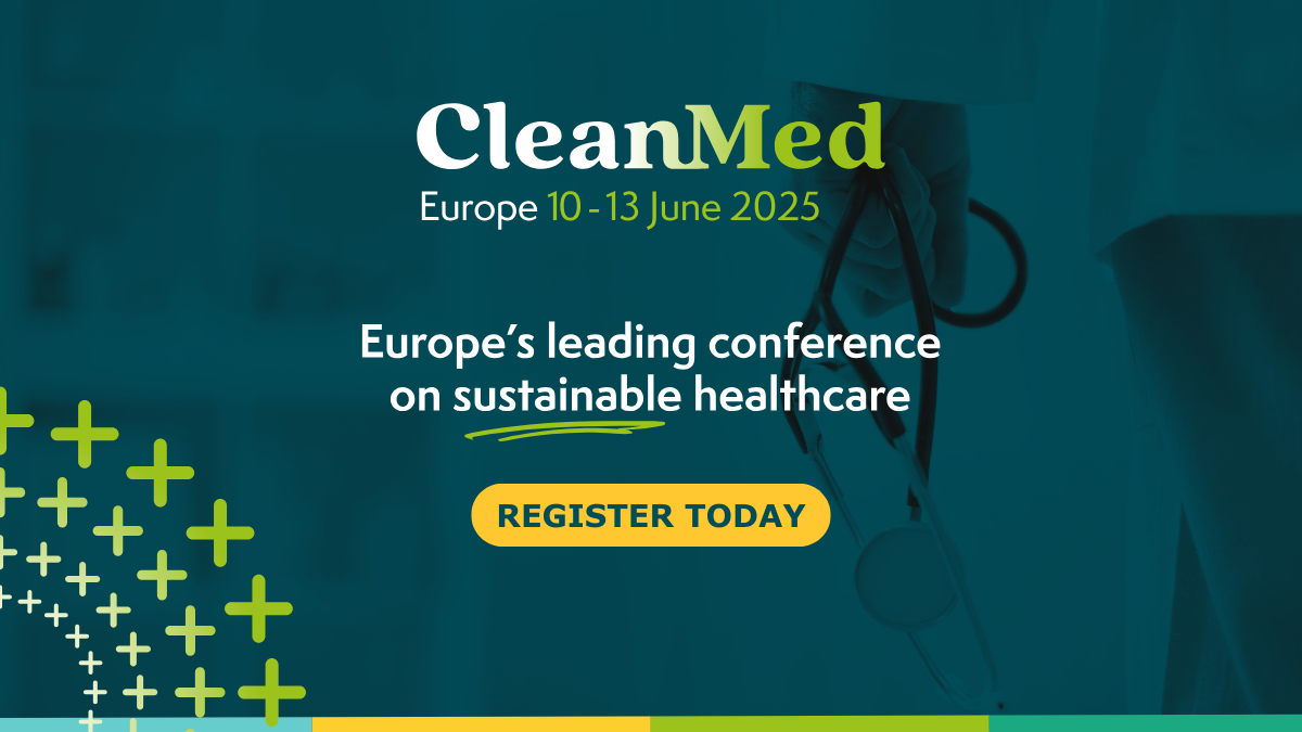 CleanMed Europe 2025 banner - Dates: 10 to 13 June 2025