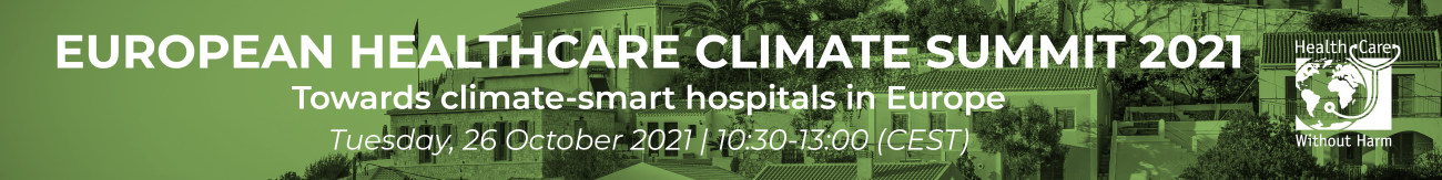 European Healthcare Climate Summit 2021 